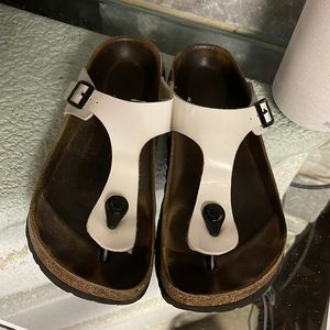 Birkenstock white  Betina sandals size 7